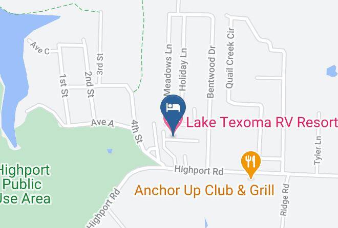 Grayson - Lake Texoma Rv Resort Maps