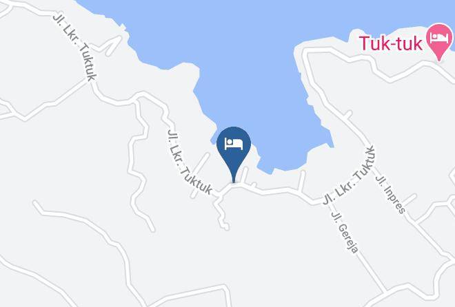 Toba Samosir Regency - Lake Toba Cats Garden Maps