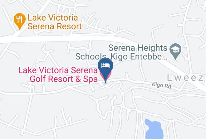 Lake Victoria Serena Golf Resort & Spa Map