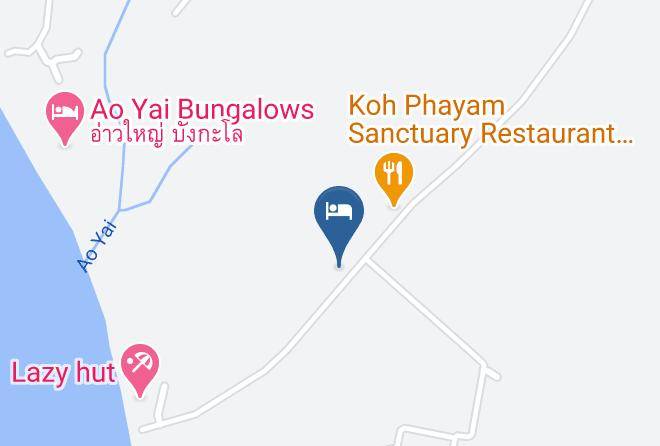 Mueang Ranong District - Lake View Bungalows Maps