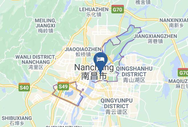 Nanchang - Lake View Hotel Maps