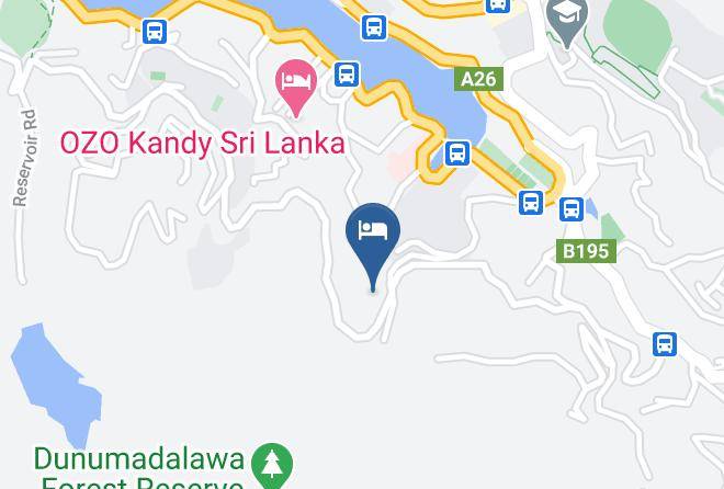Kandy - Lake View Rest Maps