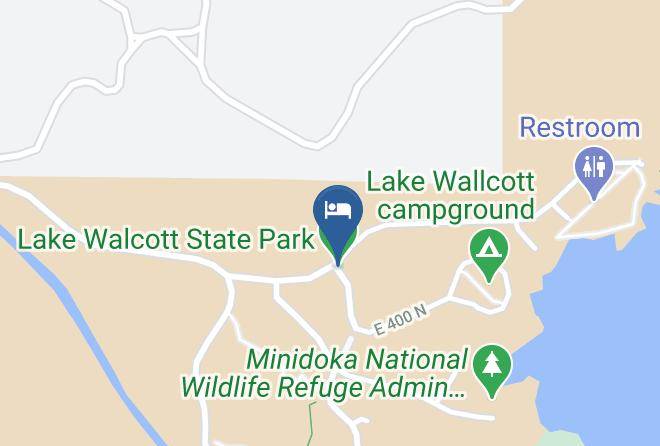 Minidoka - Lake Walcott State Park Maps