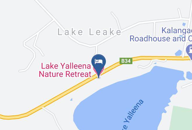Northern Midlands - Lake Yalleena Nature Retreat Maps