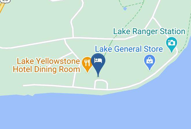 Teton - Lake Yellowstone Hotel Maps
