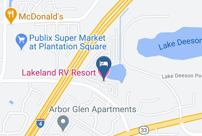 Polk - Lakeland Rv Resort Maps