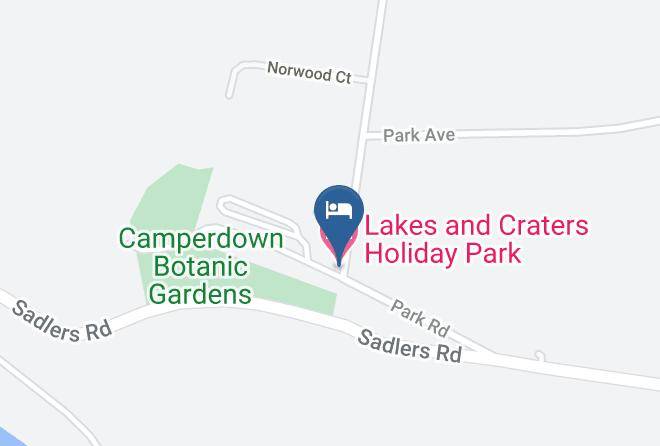 Corangamite - Lakes And Craters Holiday Park Maps