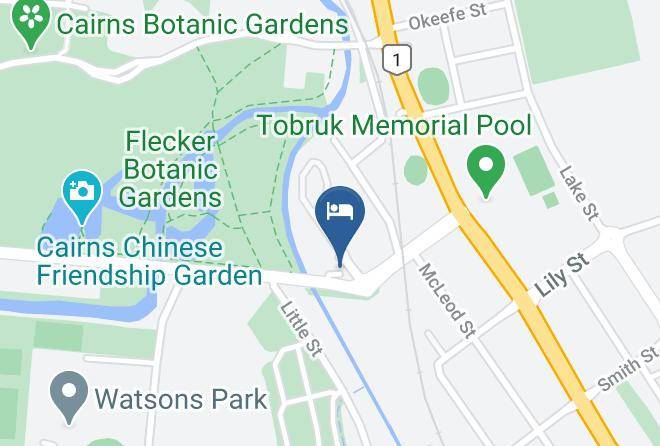 Cairns - Lakes Cairns Resort Maps