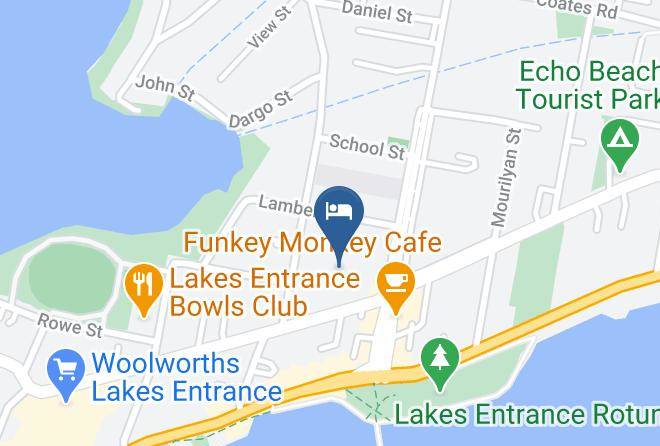 East Gippsland - Lakes Jakaranda Holiday Units Maps