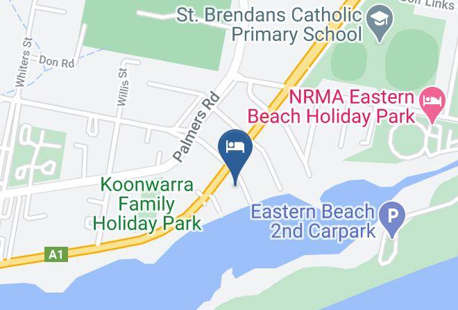 East Gippsland - Lakes Waterfront Motel Maps