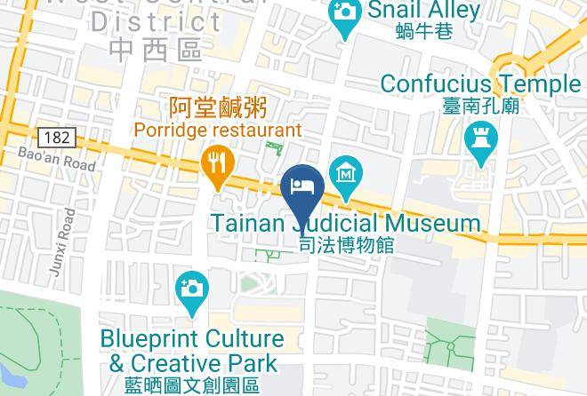 West Central District - Lakeshore Hotel Tainan Maps