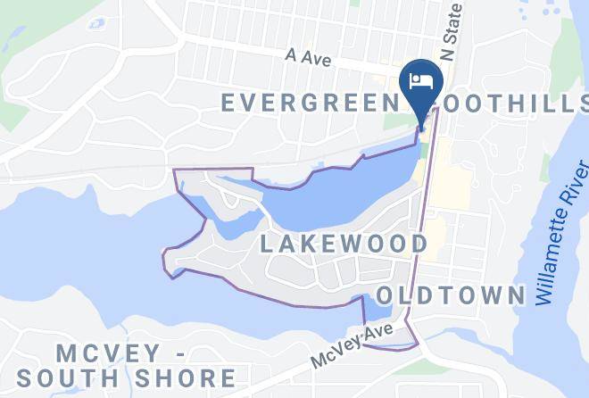 Clackamas - Lakeshore Inn Maps