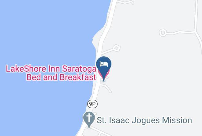 Saratoga - Lakeshore Inn Saratoga Bed And Breakfast Maps