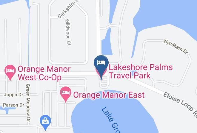 Polk - Lakeshore Palms Travel Park Maps