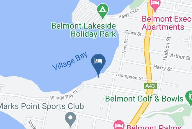 Lake Macquarie - Lakeside Bungalow Maps