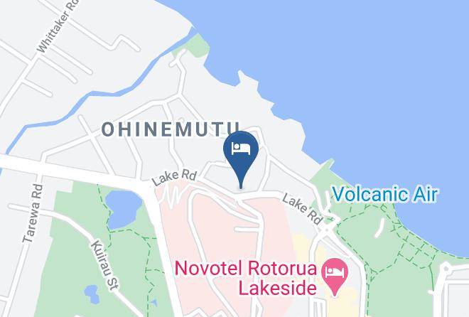 Rotorua - Diana's Place Lake View Accommodation Maps