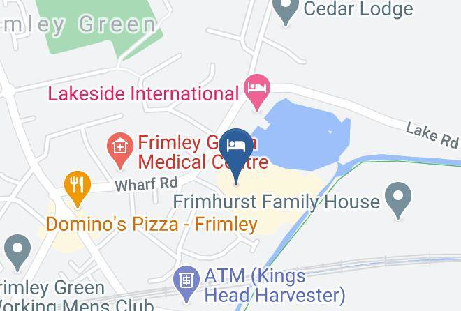 Surrey - Lakeside Continental Hotel Maps