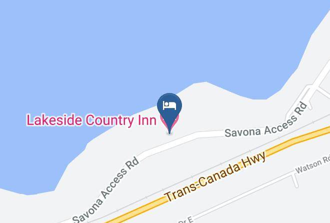 Lakeside Country Inn Map