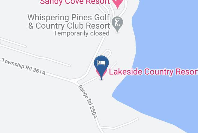 Lakeside Country Resort Map