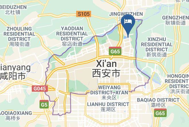 Xi An - Lakeside Diamond Hotel Maps