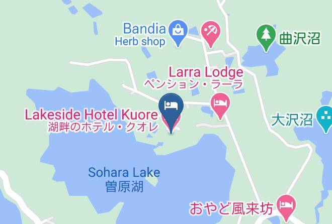 Kitashiobara Vil Yama District - Lakeside Hotel Kuore Maps