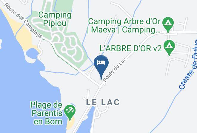 Landes - The Originals Boutique Hotel Lakeside Biscarrosse Parentis Lac Maps