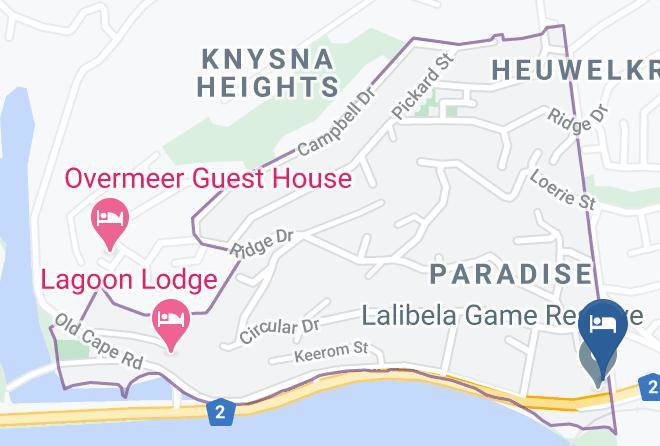 Eden - Knysna Lakeside Maps