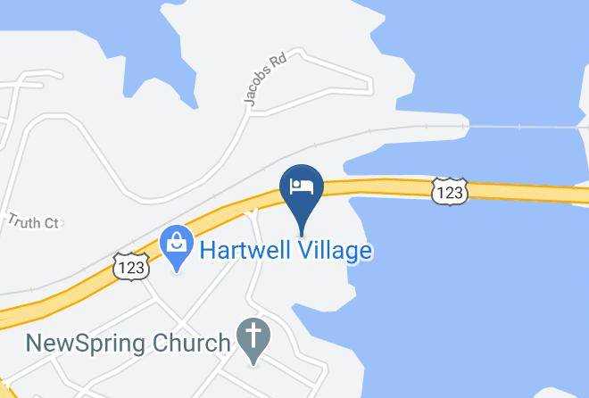 Oconee - Lakeside Lodge Clemson Hotel & Resort Maps