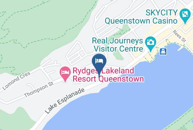 Queenstown Lakes - Lakeside Motel Queenstown Maps