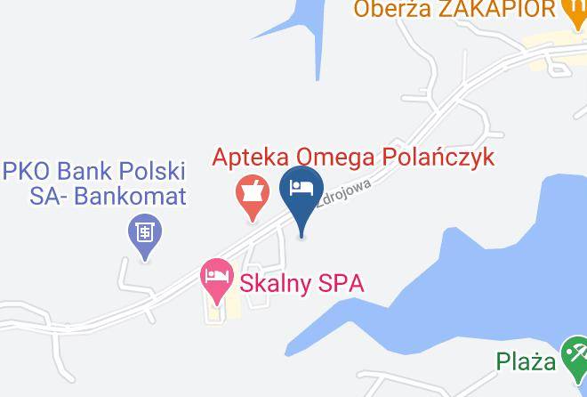 Leskonty - Solina Resort Maps