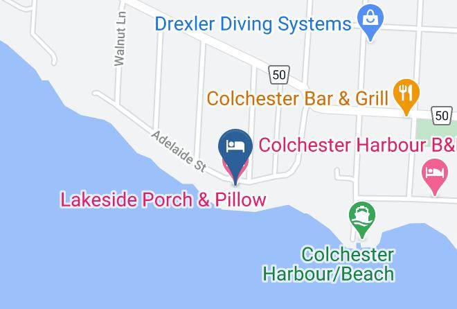 Essex - Lakeside Porch & Pillow Maps