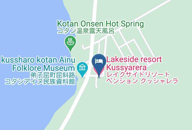 Teshikaga Townkawakami District - Lakeside Resort Kussyarera Maps