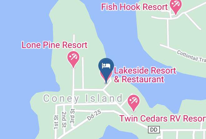 Stone - Lakeside Resort & Restaurant Maps
