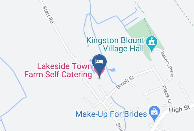 Oxon - Lakeside Town Farm Self Catering Maps