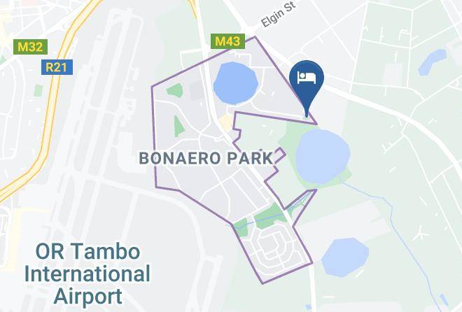 Ekurhuleni - Lakeview Backpackers Maps