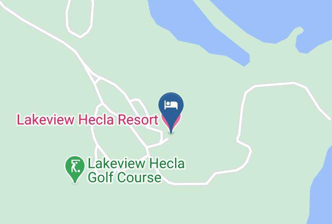 Lakeview Hecla Resort Map