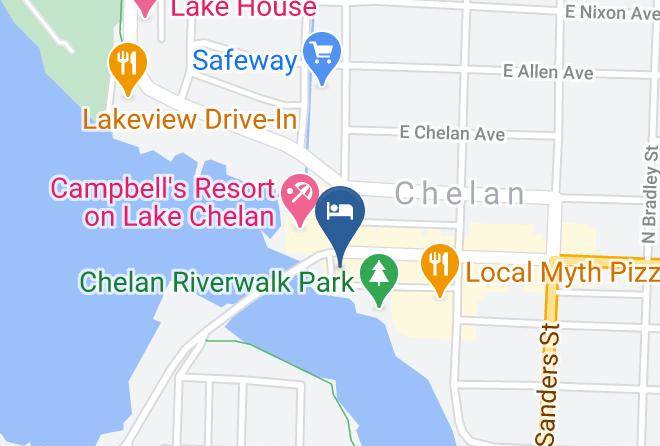 Chelan - Lakeview Hotel Maps