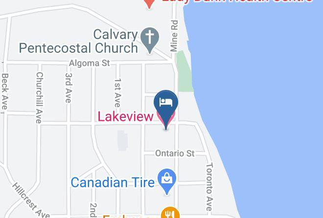 Algoma - Lakeview Hotel Wawa Maps