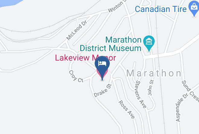 Thunder Bay - Lakeview Manor Maps