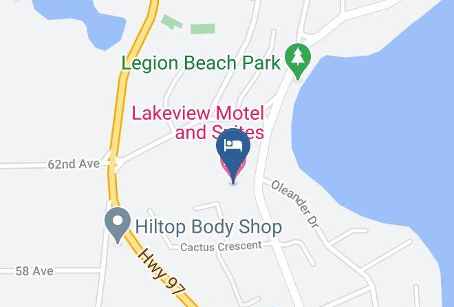 Okanagan Similkameen - Lakeview Motel And Suites Maps