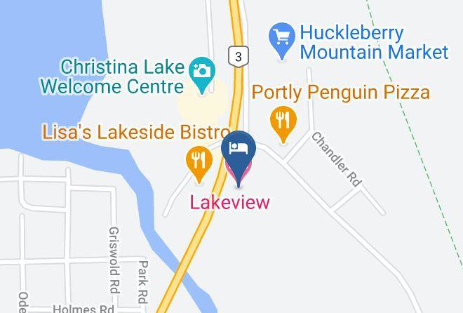 Kootenay Boundary - Lakeview Motel Maps