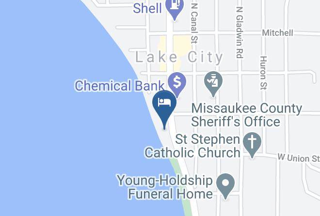 Lakeview Motel & Gift Shop Map