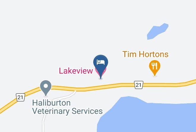 Haliburton - Lakeview Motel Maps