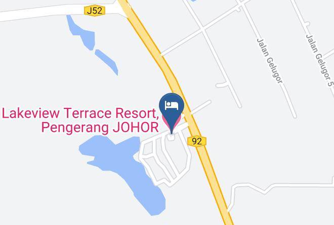 Kota Tinggi District - Lakeview Terrace Resort Pengerang Johor Maps