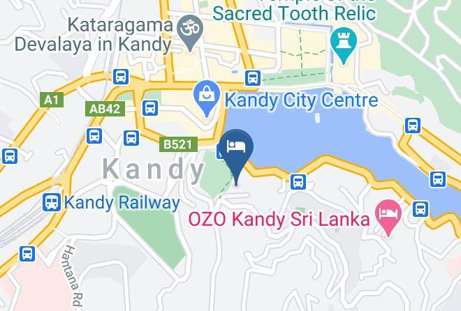 Kandy - Lakewood Residence Maps