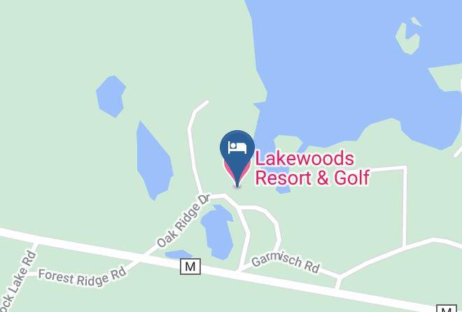 Bayfield - Lakewoods Resort & Golf Maps