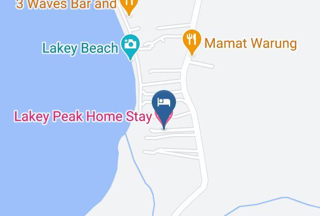 Dompu Regency - Lakey Peak Home Stay Maps