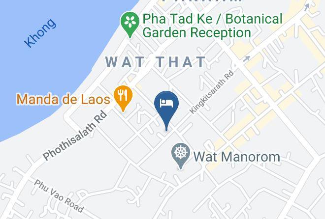 Louangphrabang - Lakhangthong Boutique Hotel Maps