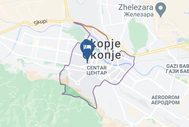 Skopje - Laki Hotel Maps