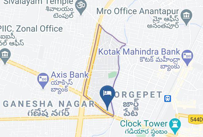 Anantapur - Lakshmi Narasimha Hotel Maps